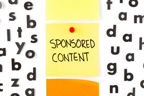 What are the Benefits of Sponsored Content